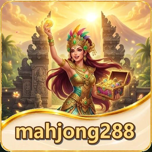 Kartu katalog mahjong288 menampilkan penjelasan singkat, versi/ukuran acuan paket inti, dan skor